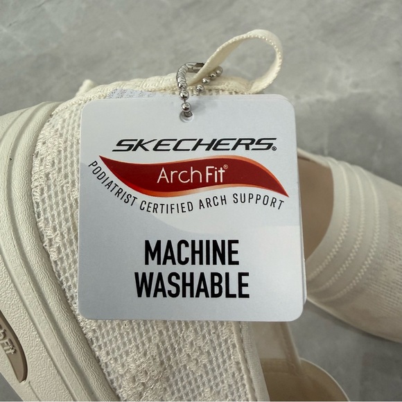 Women’s Skechers Arch Fit Inspire Washable Slip Ons Nova Lace Shoes Size 8.5 - Picture 10 of 16